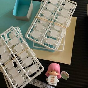 Vintage Sanrio Lala Little Twin Stars Pink and Blue Doll Set